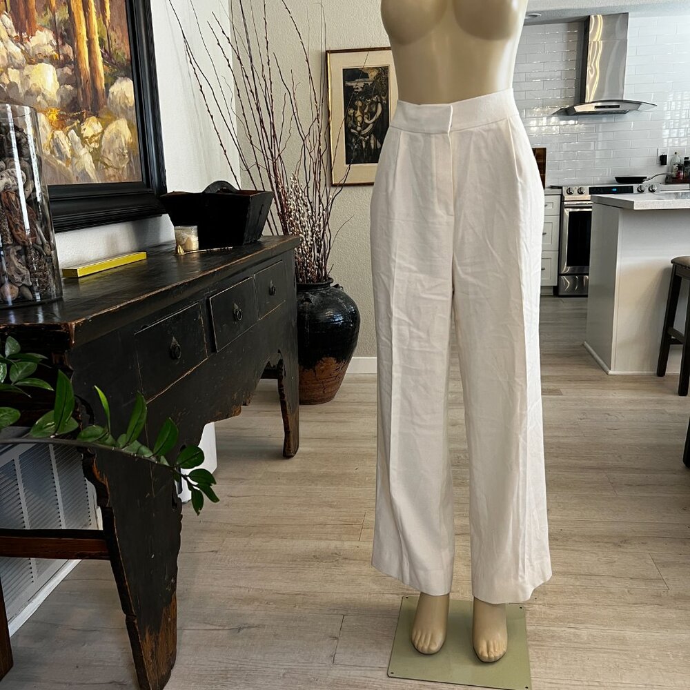 Massimo Dutti Lightweght Wool Blend Trousers - image 1